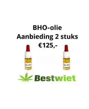 BHO-olie Aanbieding 2 stuks 125