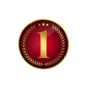 Sign with number 1